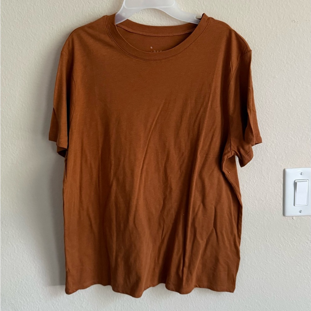 a new day women’s Rust Short Sleeve Tee
